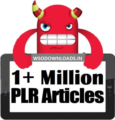 [GET] 1+ Million PLR Articles V2 Monster Package! Download
