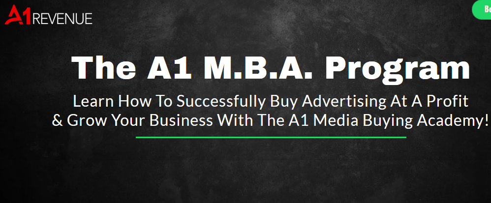 [SUPER HOT SHARE] A1 Revenue – The A1 Media Buying Academy 2019 Download
