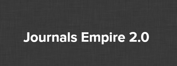 [GET] Alessandro Zamboni – Journals Empire 2.0 Free Download