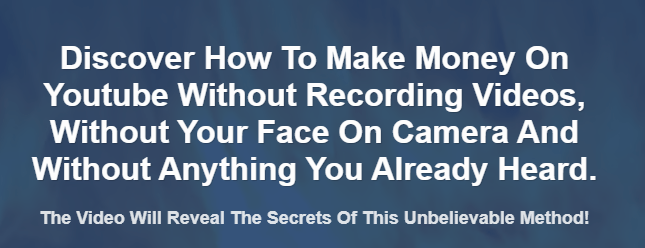 [GET] Alessandro Zamboni – Make Money On Youtube Without Recording Videos, Without Your Face On Camera Free Download