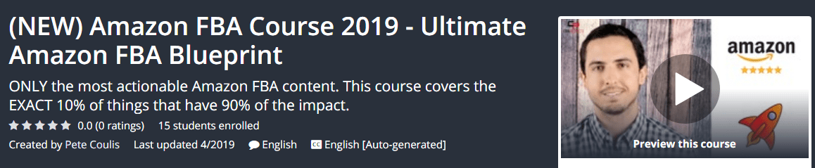 [GET] (NEW) Amazon FBA Course 2019 – Ultimate Amazon FBA Blueprint Download