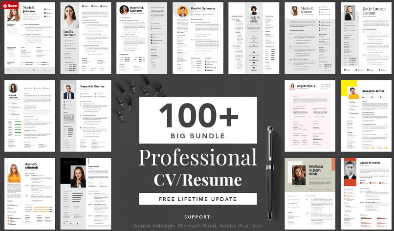 [GET] Big Bundle Professional CV Resume Free Download
