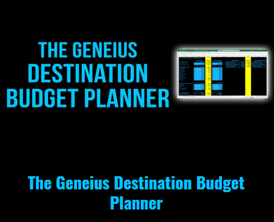 [SUPER HOT SHARE] Billy Gene – The Geneius Destination Budget Planner Download