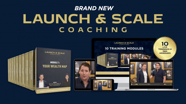 [SUPER HOT SHARE] Bryan Dulaney & Nick Unsworth – The Launch & Scale Coaching Download