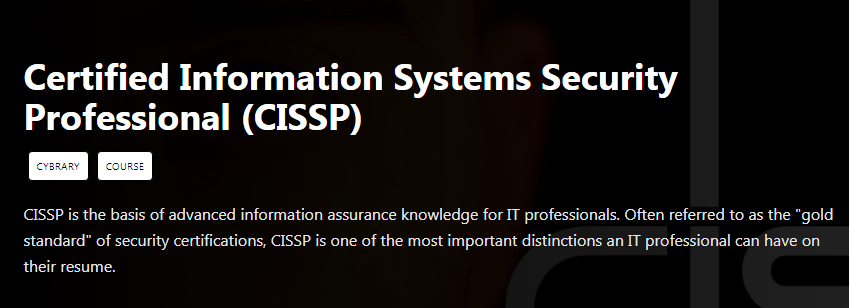 [GET] Certified Information Systems Security Professional (CISSP) Free Download
