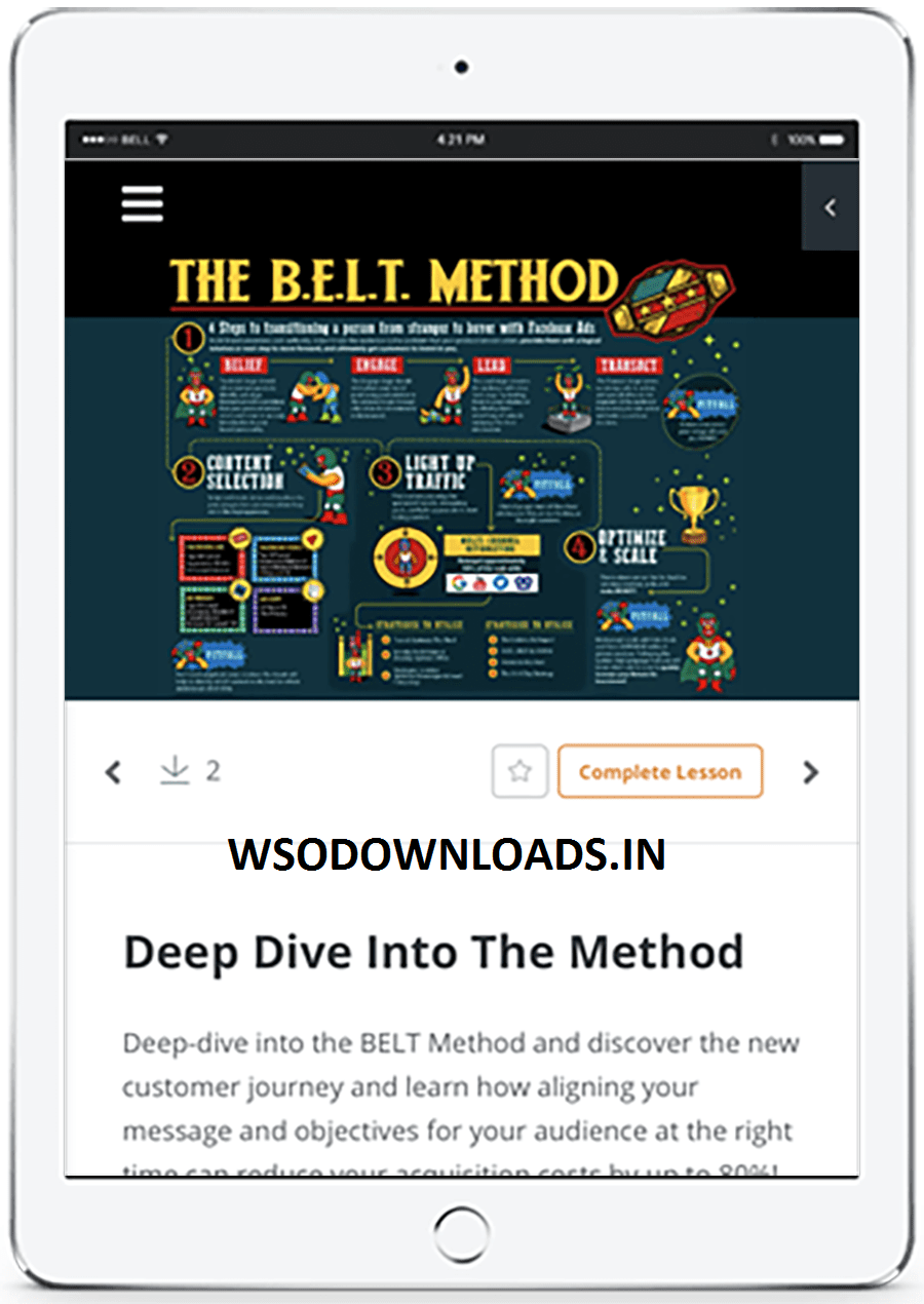 [SUPER HOT SHARE] Curt Maly – The BELT Method 2020 Download