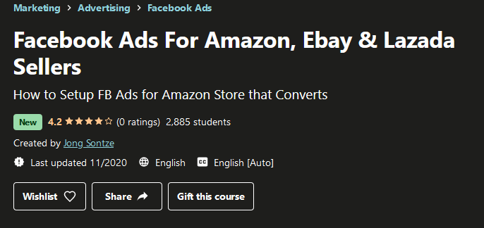 [GET] Facebook Ads For Amazon, Ebay & Lazada Sellers Free Download