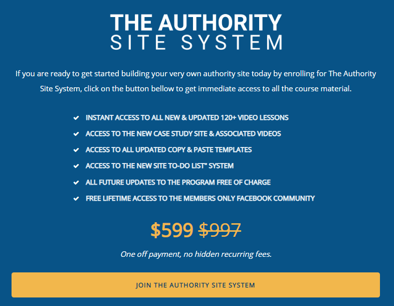 [SUPER HOT SHARE] Gael Breton & Mark Webster – The Authority Site System 2019 Download