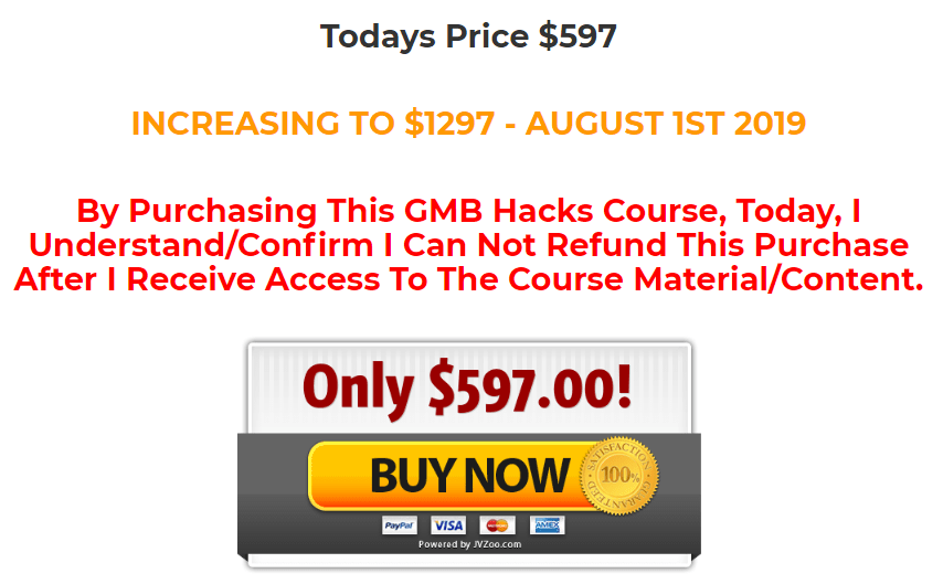 [SUPER HOT SHARE] GMB HACKS 2019 – Rank For Tough Keywords In 30 Minutes Or Less Download