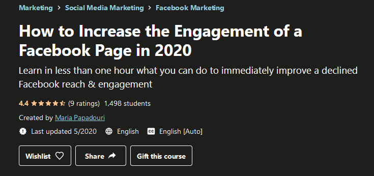 [GET] How to Increase the Engagement of a Facebook Page in 2020 Free Download