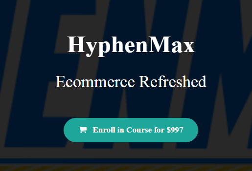 [SUPER HOT SHARE] Hyphenmax – Invisible Drop Shipping 2019 [Ecommerce Refreshed] Download