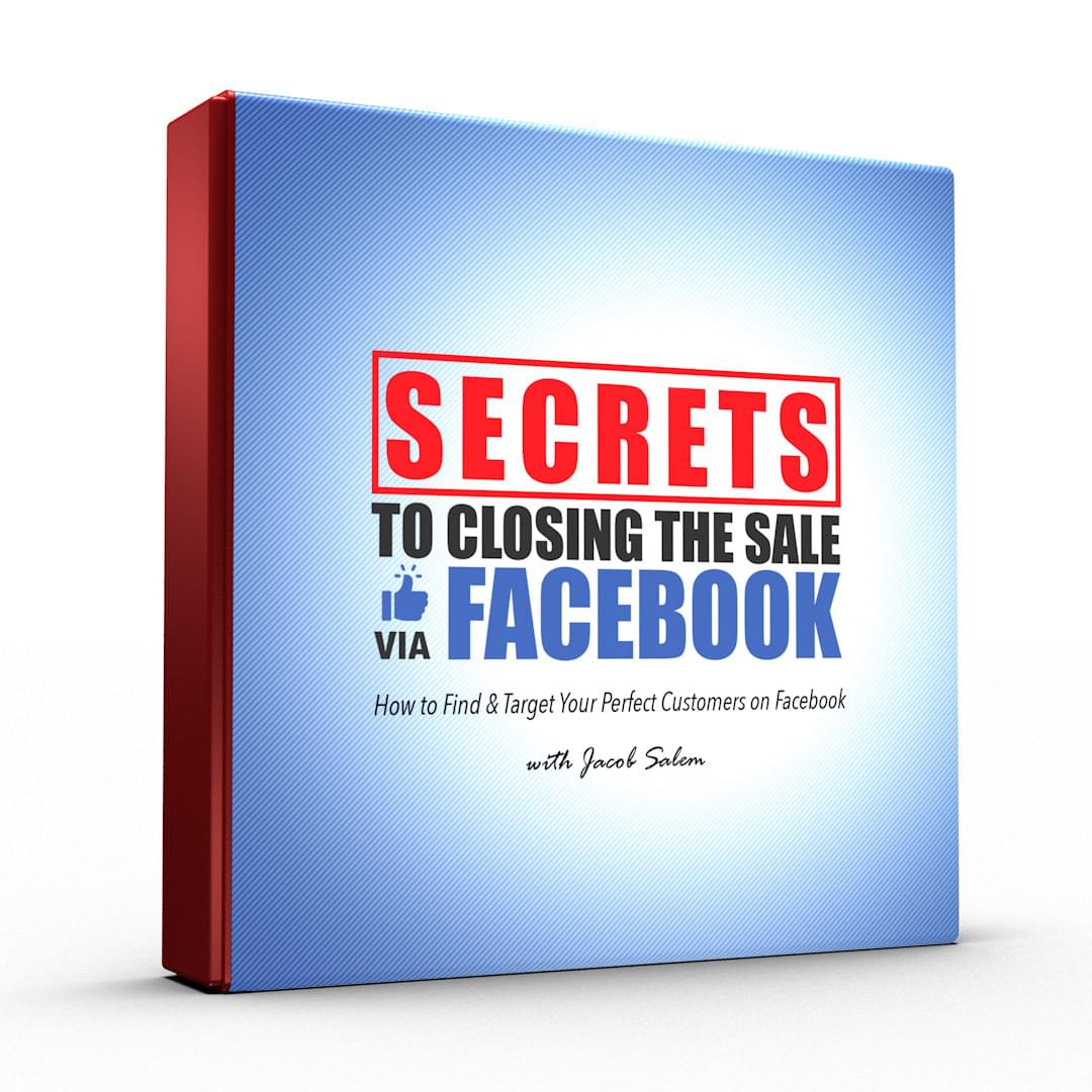 [GET] Jacob Salem – Secrets to Closing The Sale via Facebook Free Download