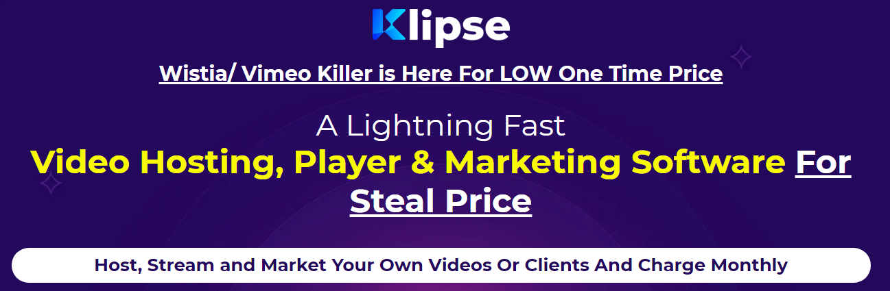 [GET] Klipse – World’s First Powerful Video Marketing & Hosting Platform Free Download