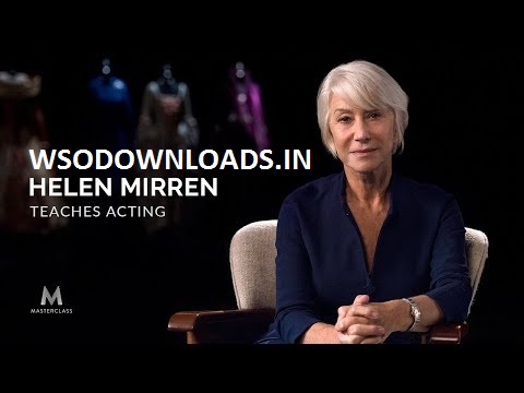 [SUPER HOT SHARE] MasterClass – Helen Mirren Teaches Acting Download