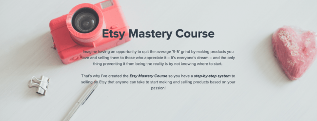 [SUPER HOT SHARE] Nancy Badillo – Etsy Mastery Course Download