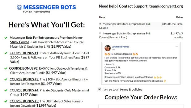 [SUPER HOT SHARE] Nico Moreno – Messenger Bots for Entrepreneurs $3500 Download