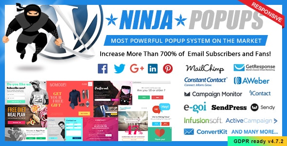 [GET] Ninja Popups – Popup Plugin for WordPress Free Download