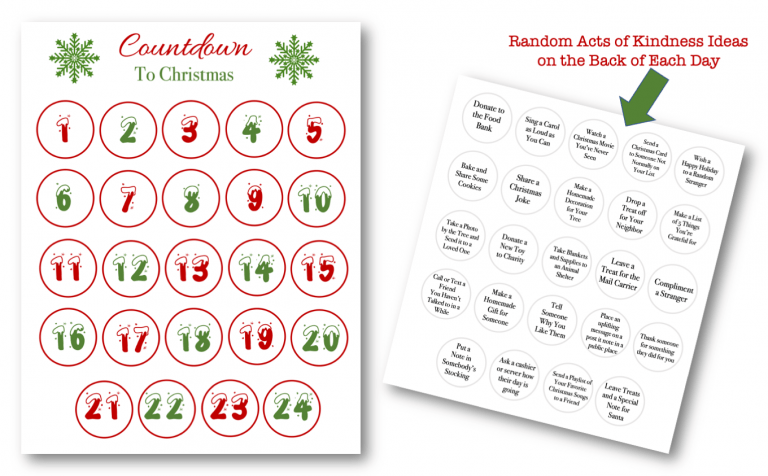 [GET] PLR Printable Christmas Advent Calendar + 2021 Calendar Free Download