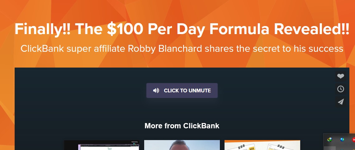 [GET] Robby Blanchard – Clickbank – Spark 200 Level Course $100/day Formula Free Download