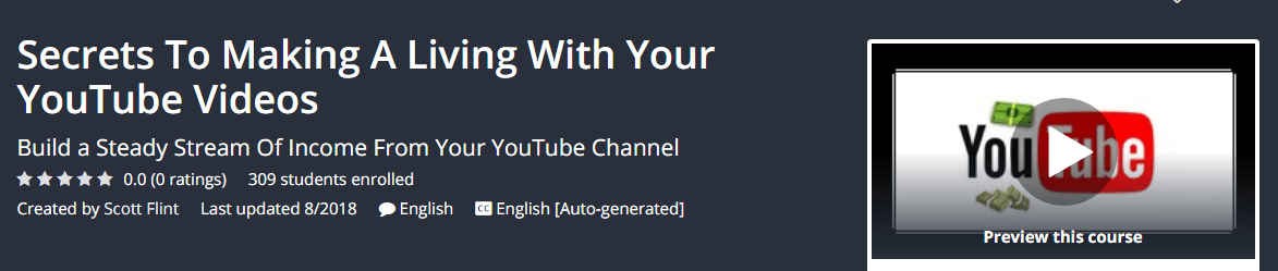 [GET] Secrets To Making A Living With Your YouTube Videos Download
