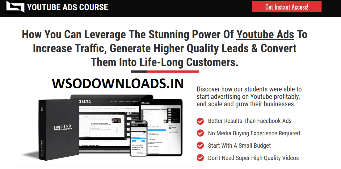 [SUPER HOT SHARE] Shash Singh – Linx YouTube Ads Course Download