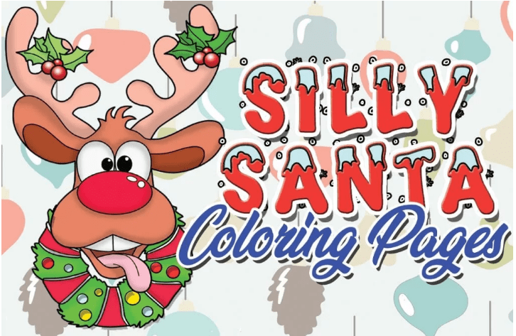[GET] Silly Santa Coloring Pages Download