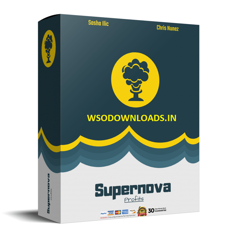 [GET] Supernova Profits + OTO’s by Sasha Ilic Download