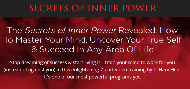 [SUPER HOT SHARE] T Harv Eker – Secrets Of Inner Power Download