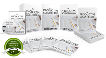 [GET] Unstoppable PLR – The Productive Solopreneur Free Download
