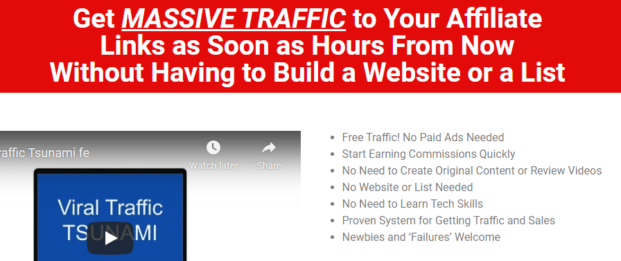 [GET] Viral Traffic Tsunami + ALL OTO’s – Releasing Today Free Download