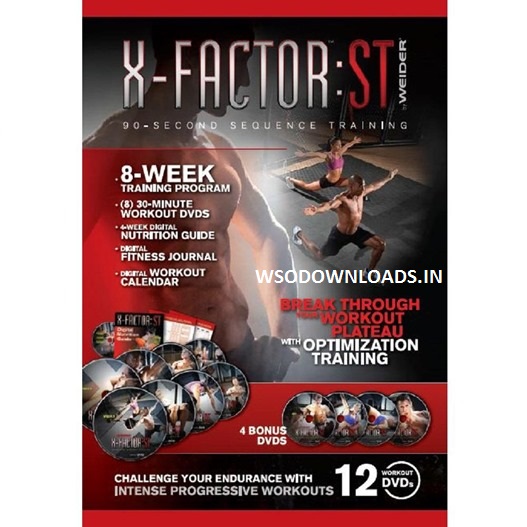 [SUPER HOT SHARE] Weider – X-Factor ST 8 Week Training Program Download
