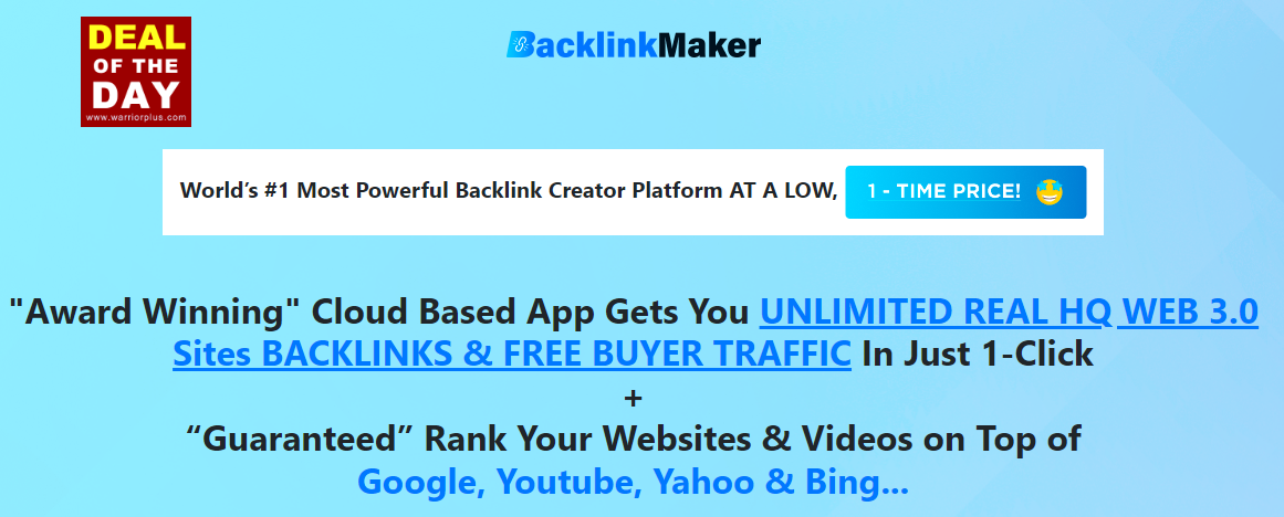 Akshat Gupta – BacklinkMaker Free Download