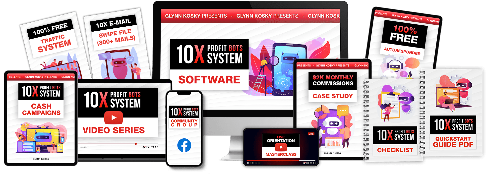 Glynn Kosky – 10X Profit Bots System Free Download