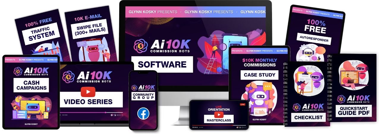 Glynn Kosly – AI 10K Commission Bots Free Download