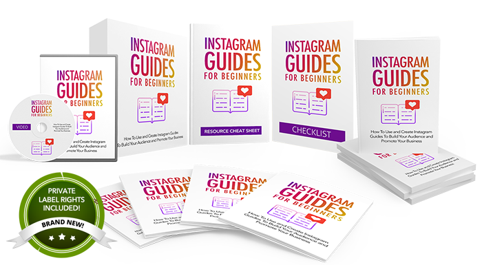 Instagram Guides For Beginners PLR Free Download
