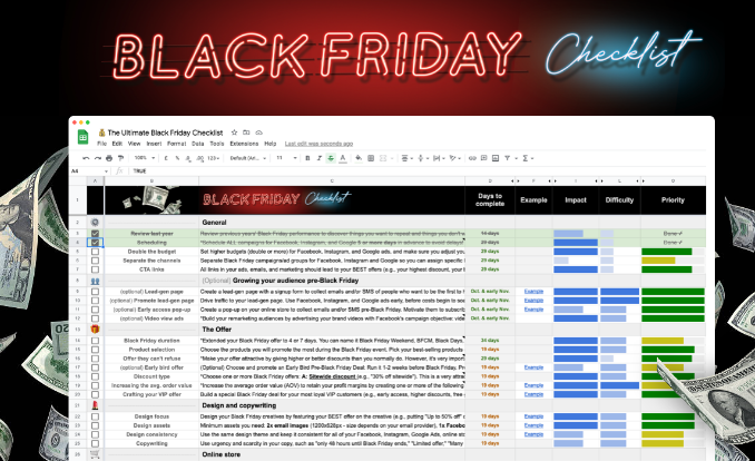 Jaka Smid – The Ultimate Black Friday Checklist Download