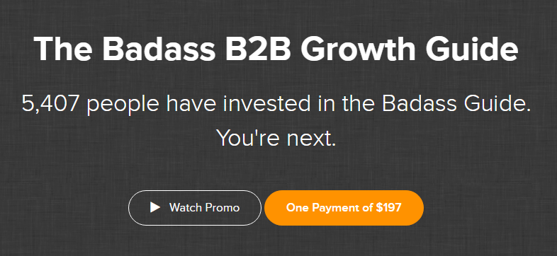 Josh Braun – The Badass B2B Growth Guide Download