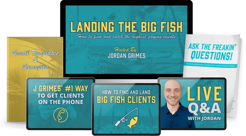 Kyle Milligan, John Grimes – Landing The Big Fish + Email Playbook Download