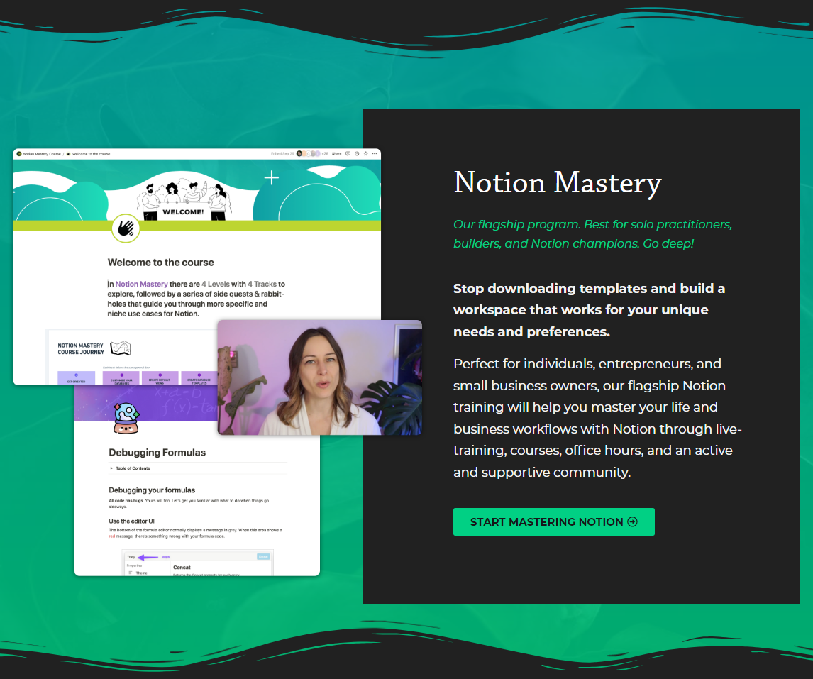 Marie Poulin – Notion Mastery Course Download