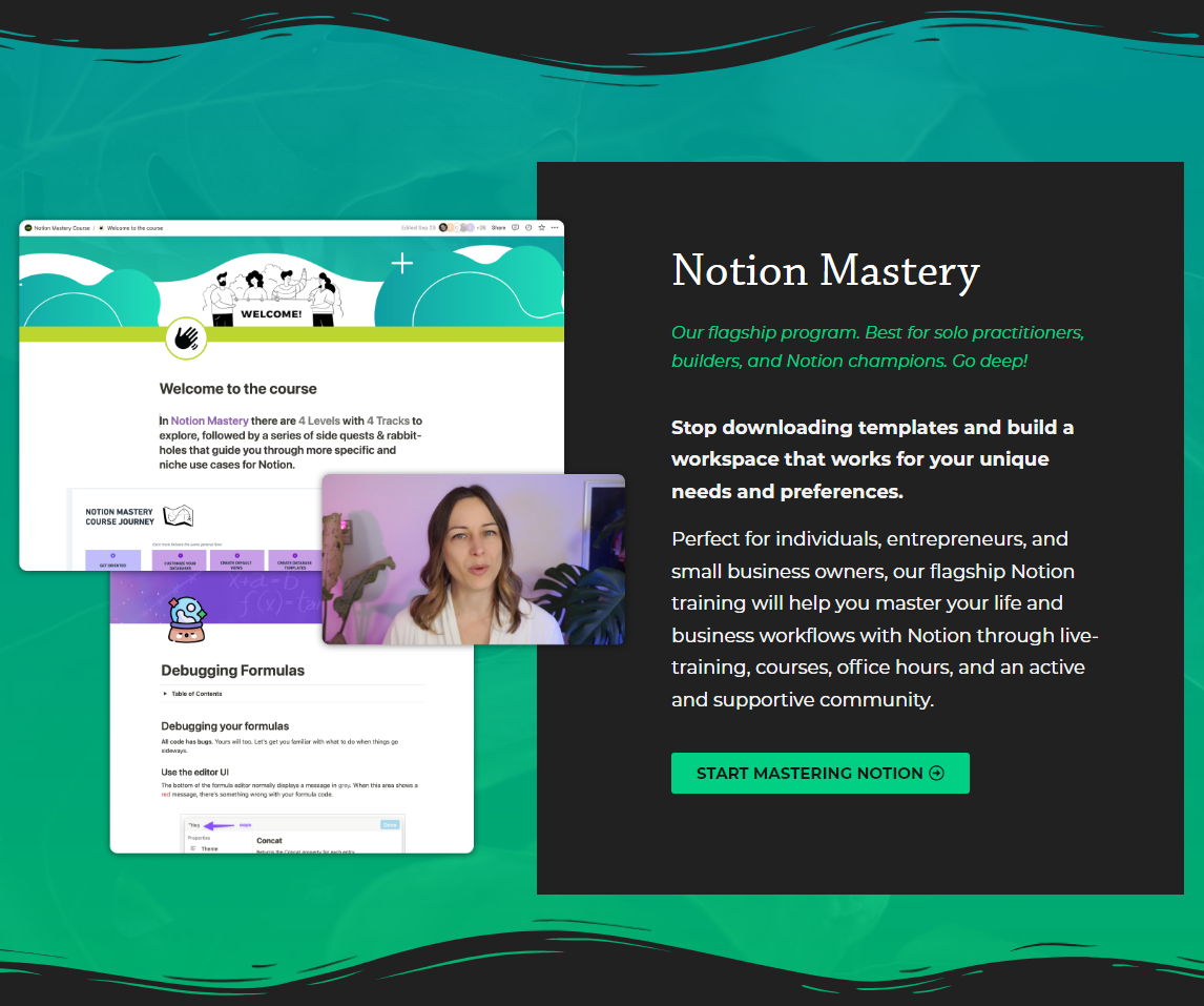 Marie Poulin – Notion Mastery Course Update 1 Download