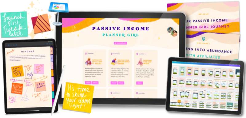 Michelle &amp; Aimee – Passive Income Planner Girl Download