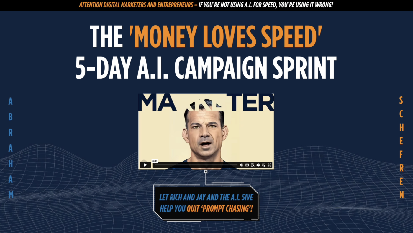 Rich Schefren, Jay Abraham – 5-Day AI Campaign Sprint Download