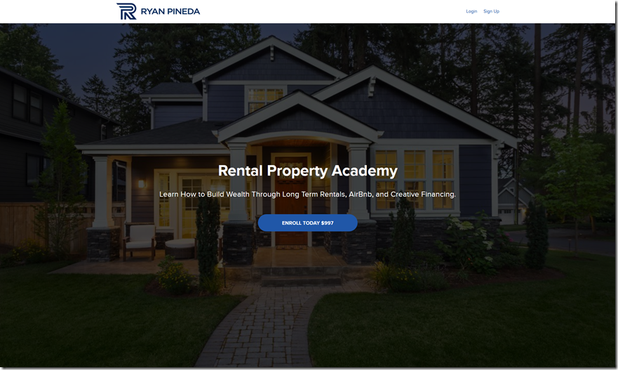 Ryan Pineda – Rental Property Academy Download