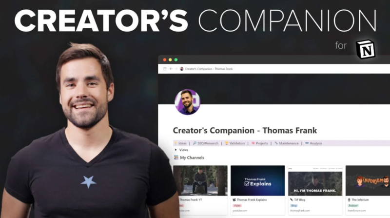 Thomas Frank – Creator’s Companion (Ultimate Brain Edition) Update 1 Download