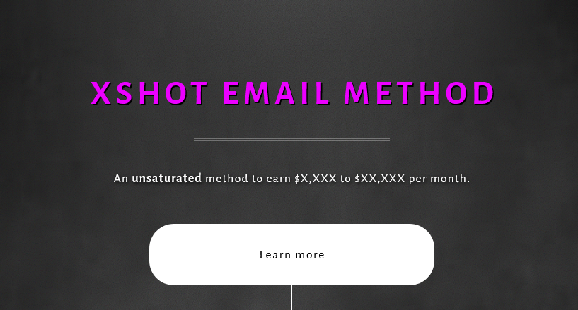 xShot Email Method Course Free Download